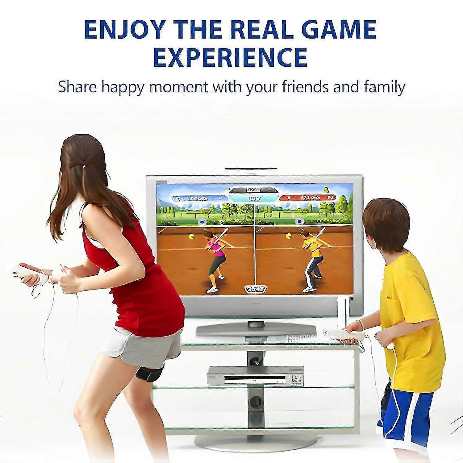 2025 Newest 2-pack Wii Controller Remote with Nunchuck Handle, Compatible with