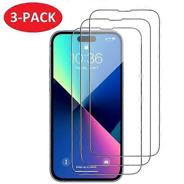 3-PACK - compatible with iPhone 14 Pro MAX Tempered Glass Screen Protector