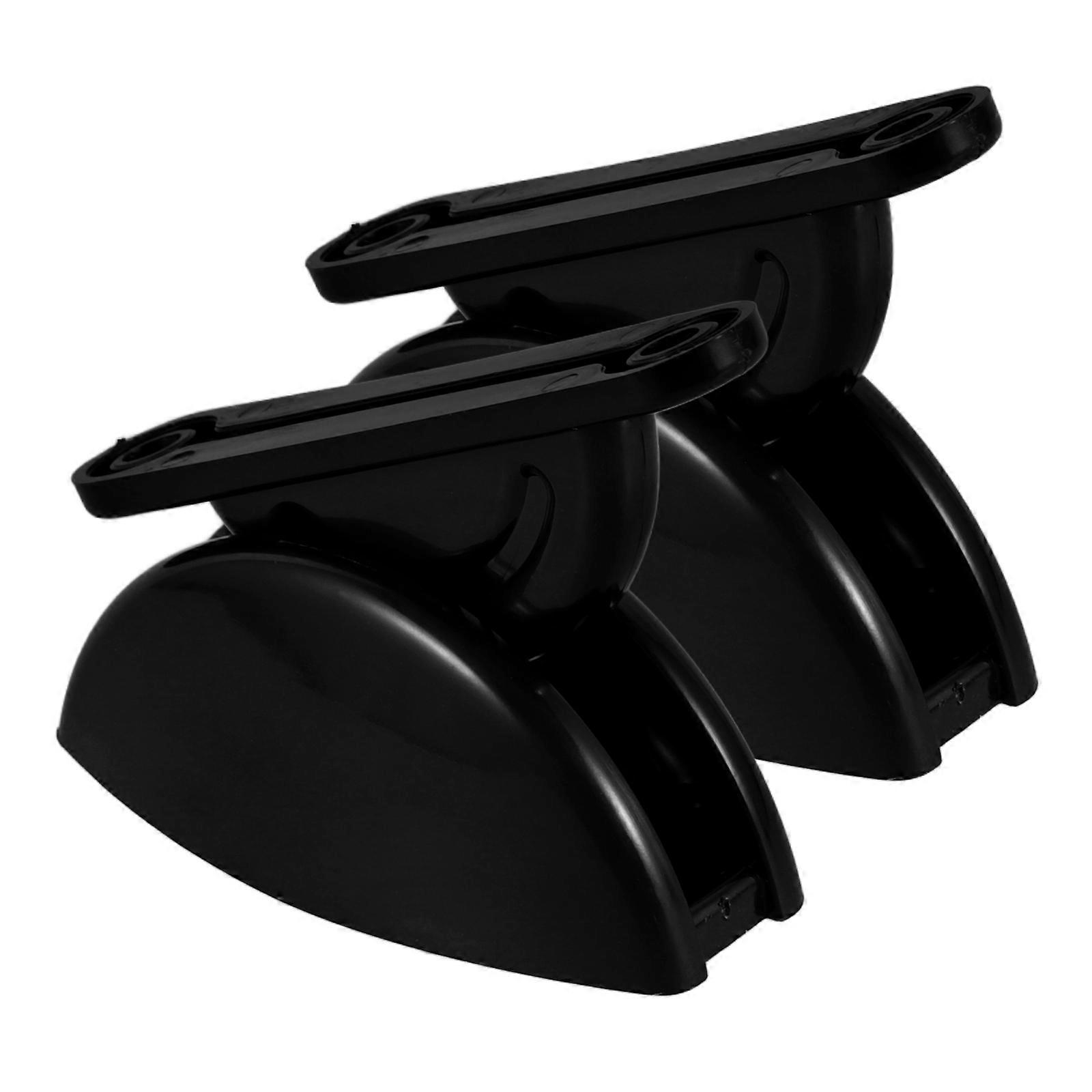 Black Nylon RV Door Catch for Caravan Holds Door Open Compatible with Various Models 2 Pieces