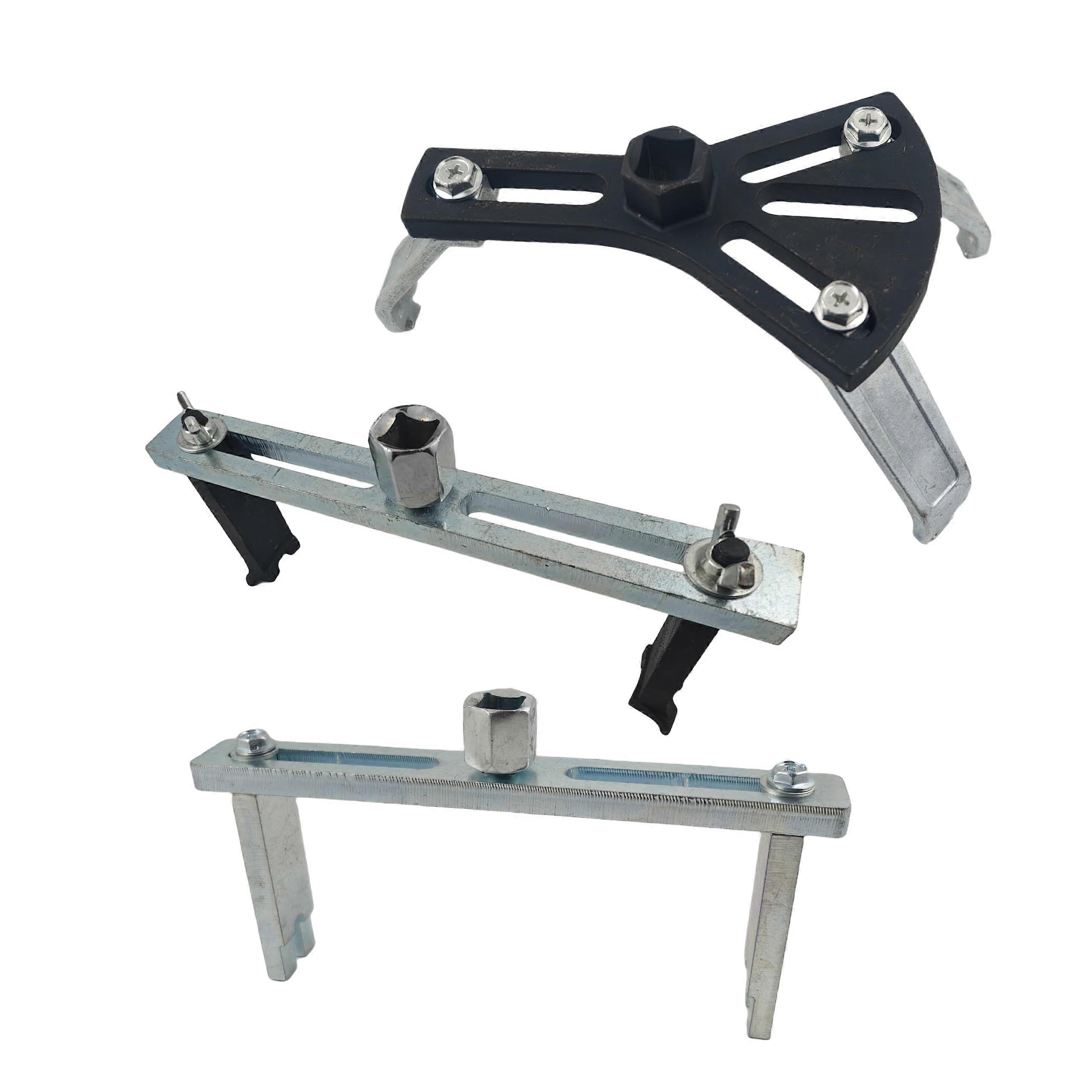 Fuel Pump Removal Tool Kit, Adjustable Lock Ring Spanner Wrench Compatible with Most Vehicles