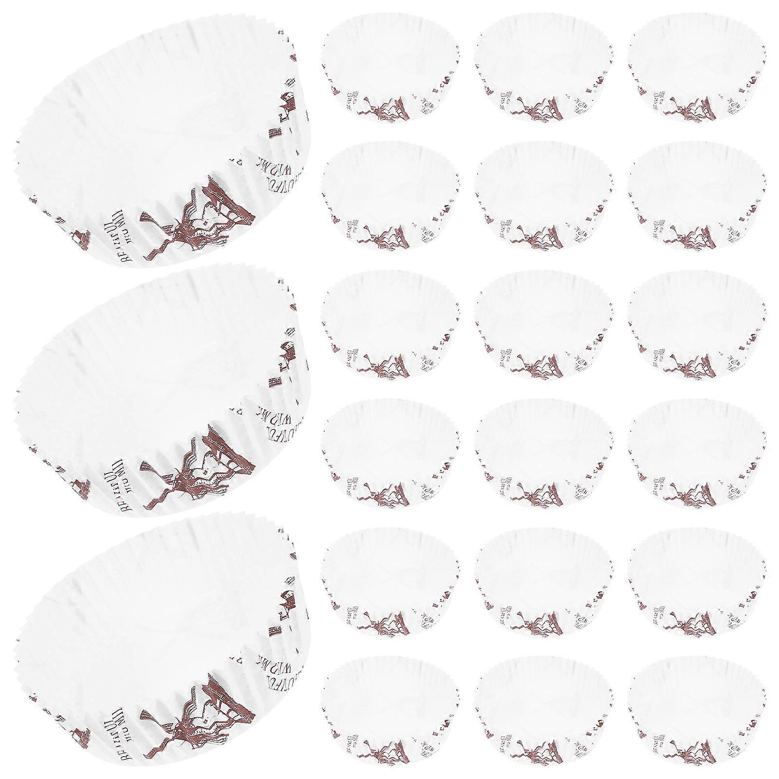 Baking Cups Paper Liners Assorted Color For Bread 3.9×3.9×1.3In High-Temperature Resistant Non-Stick 100Pcs