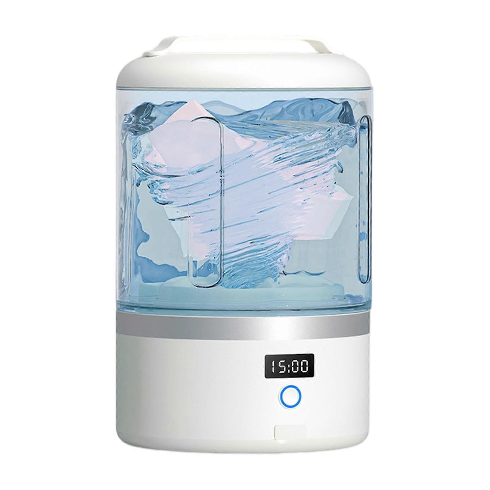 Dense Tiny Washer for Small Clothes 3600mAh Battery Power Efficient Cleansing Quiet Plan Transportable Answer Multicolor