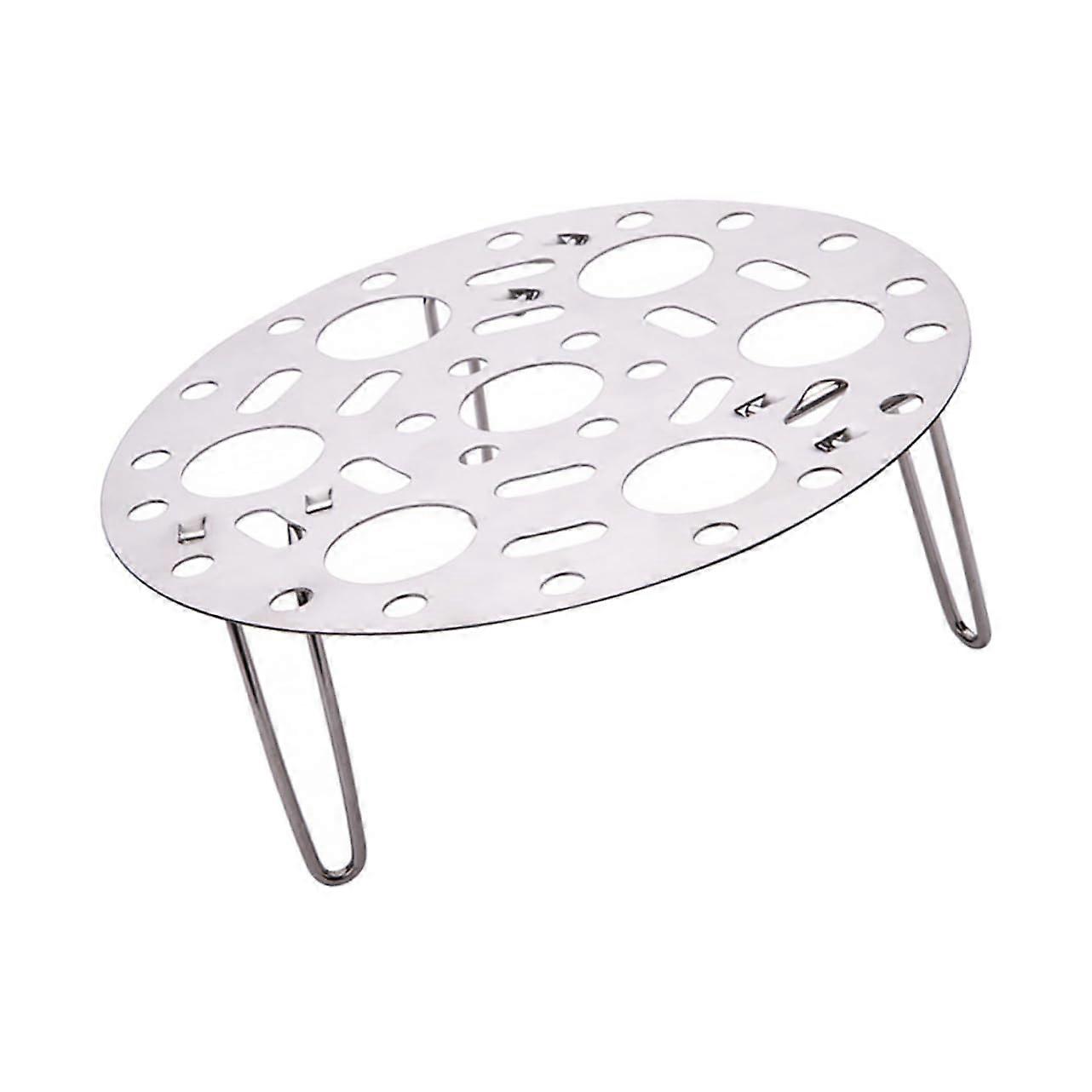 Stainless Steel Egg Steaming Rack for Fish Vegetables Buns, Even Heat, Rust Resistant, Easy Clean