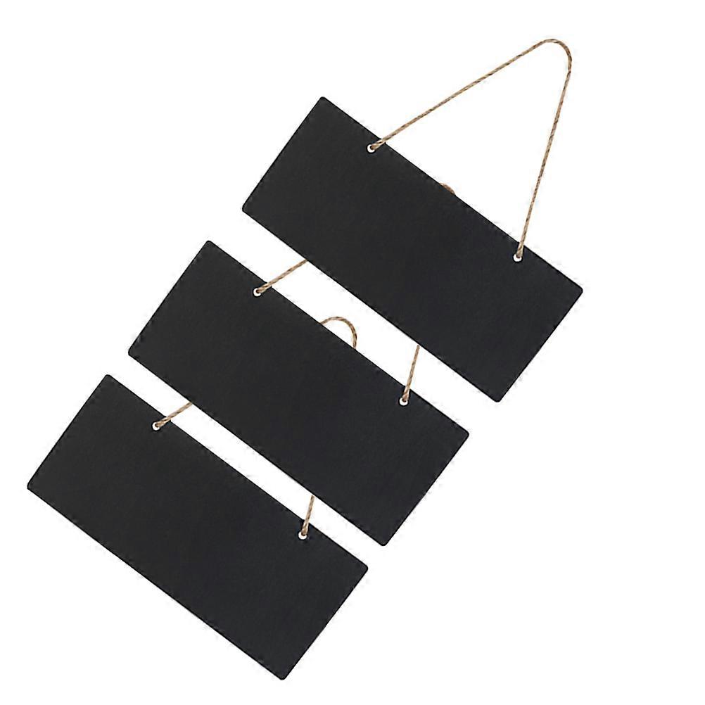 Small Blackboard Wood Message Board for Displaying Information 1Set