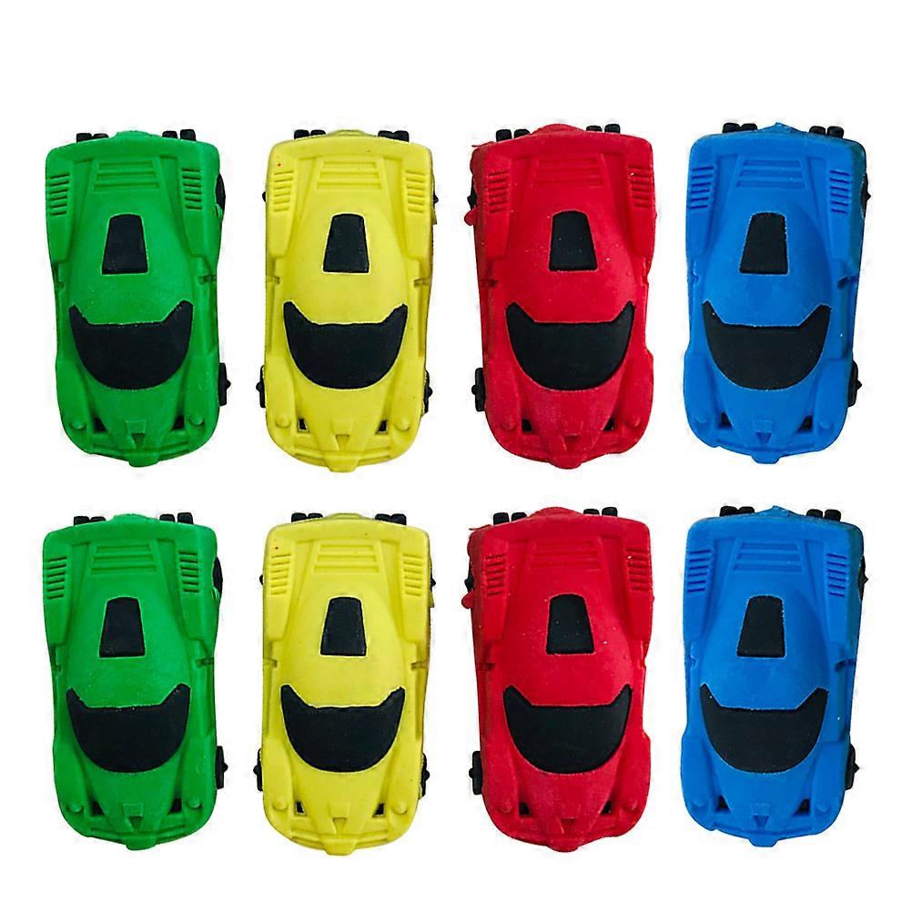 Car Shaped Eraser Erasing Function for Students Use 20Pcs Kit