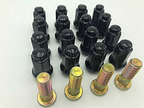 ATV Wheel Studs and Lug Nuts Kit for Arctic Cat DVX TRV Wildcat Prowler, Grade 8 RustProof