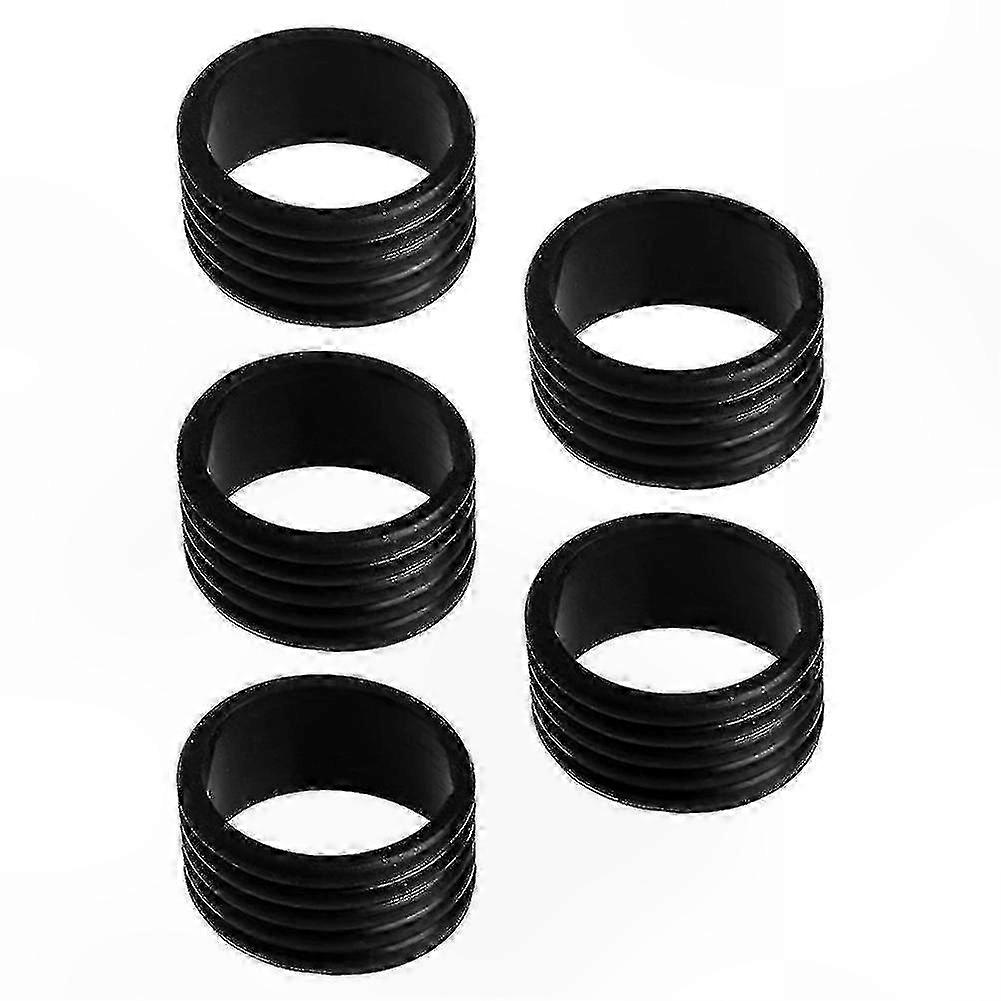 5-Pack Stretchable Rubber Rings for Tennis Racket Handle Overgrips