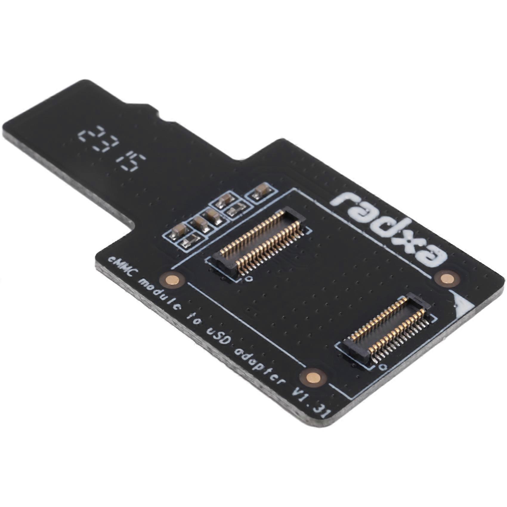 Placa EMMC a USD Placa adaptadora EMMC a USB (MicroSD) Módulos MicroSD EMMC para ROCK PI 4A/4B