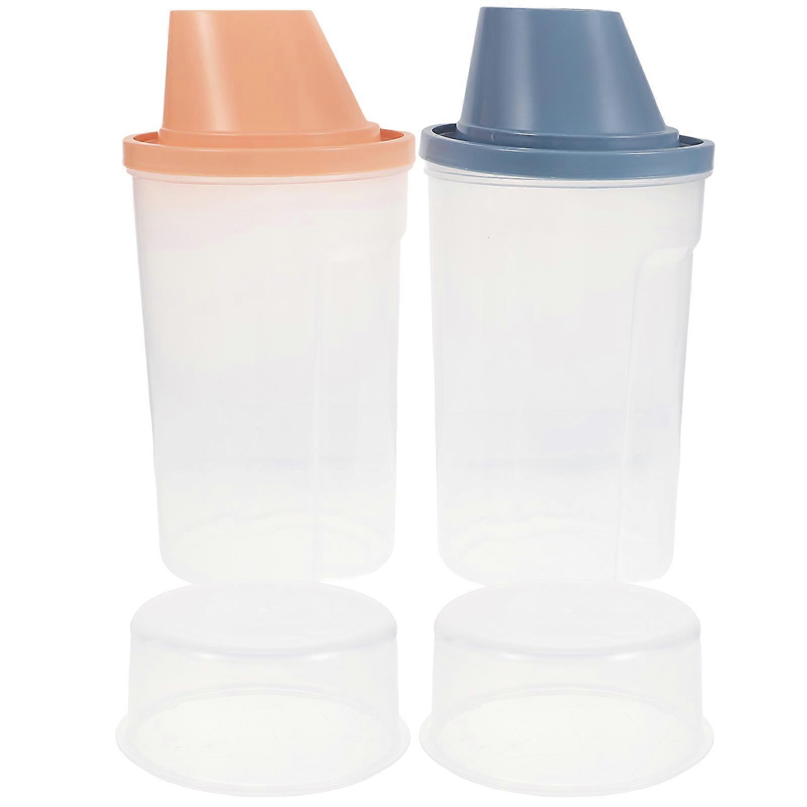 Reusable Soap Containers for Laundry Detergent 4Pcs Storage Bottles