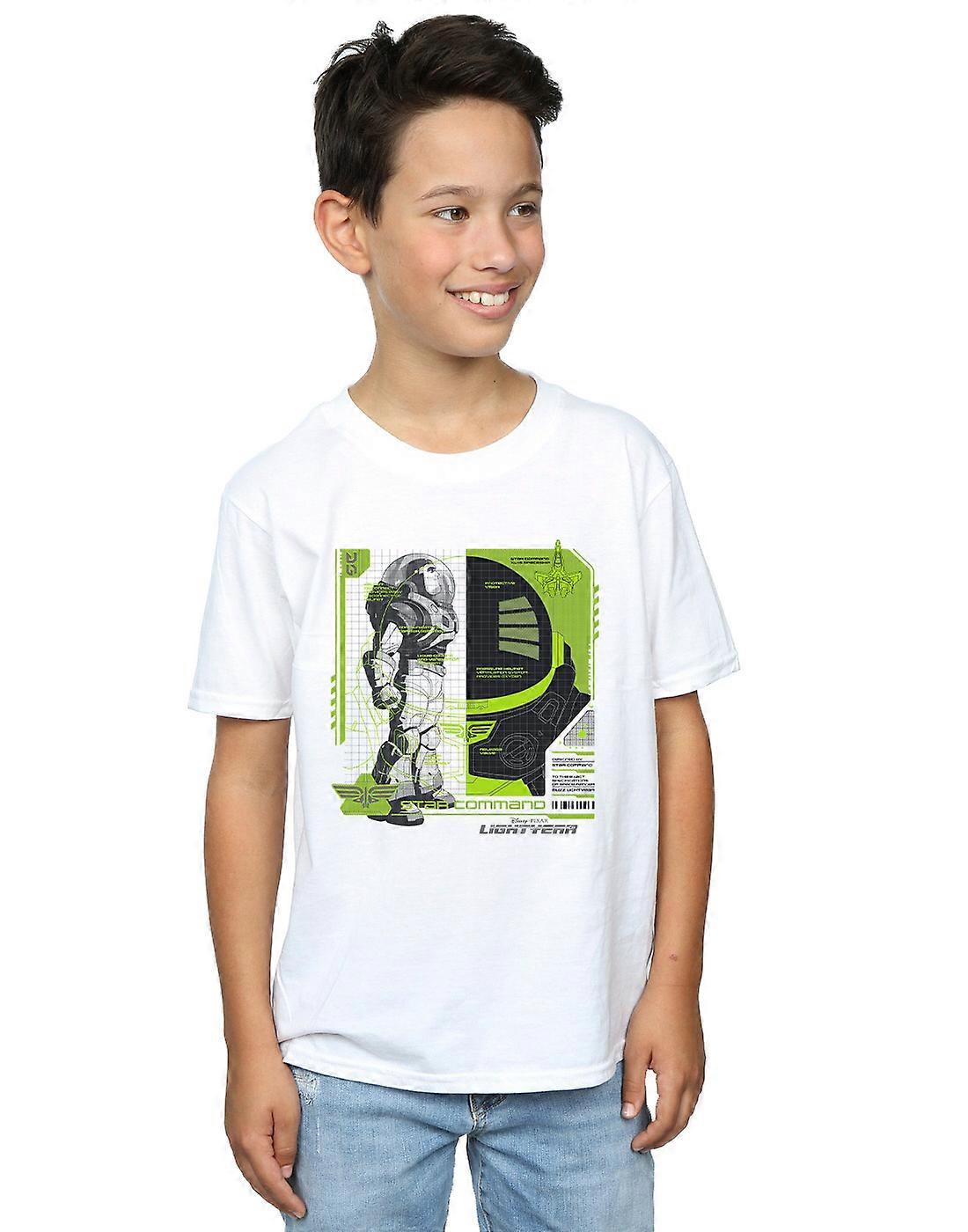 Disney Boys Lightyear Buzz Tech Panel T-Shirt