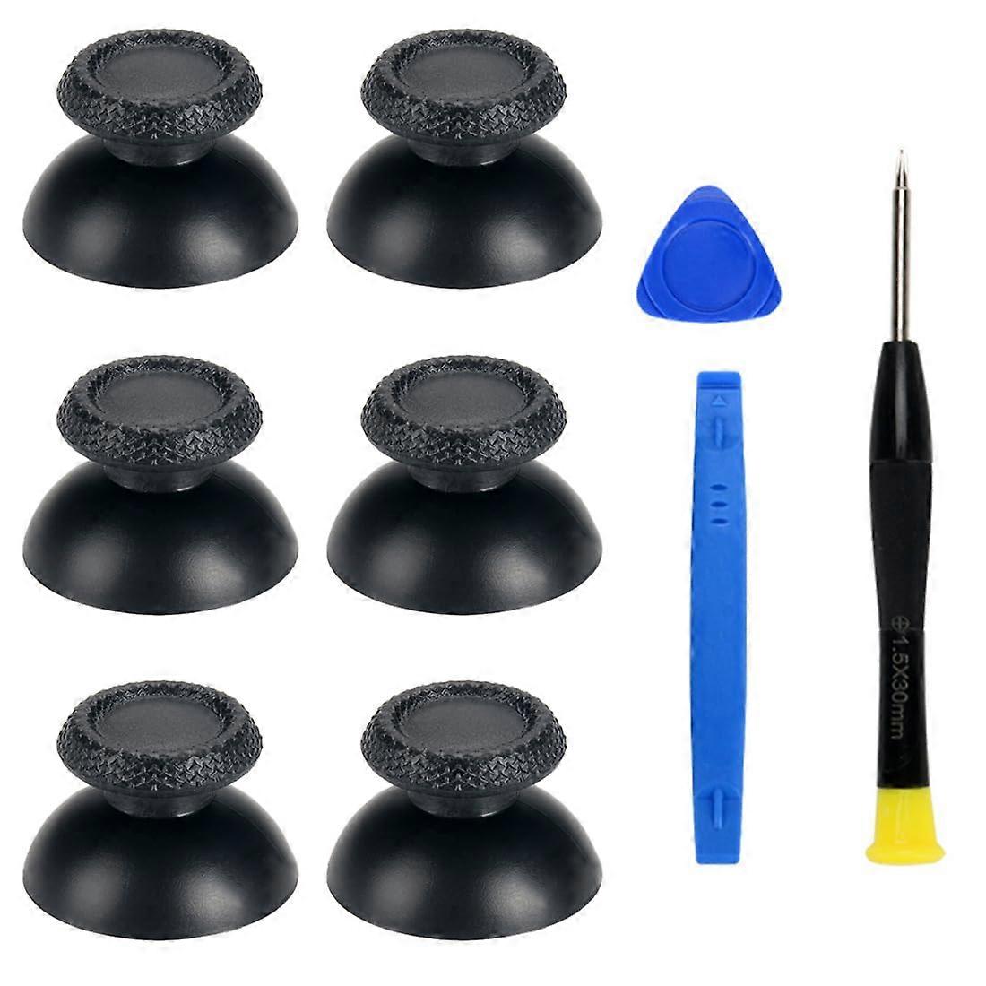 Thumbstick Replacement Kit for PS5 Edge Controller with Comfortable Rubber Grip and Precise Analog Movement