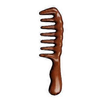 x Wide Tooth Comb, Natural Wooden Comb, Sandalwood Comb, Massage Comb, Hair Comb for Men, Hair Styling and Styling for Women