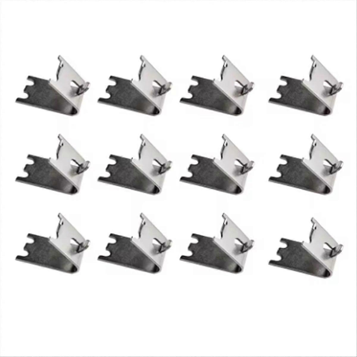 12PCS Commercial Freezer Shelf Clips Shelf Support Clamp