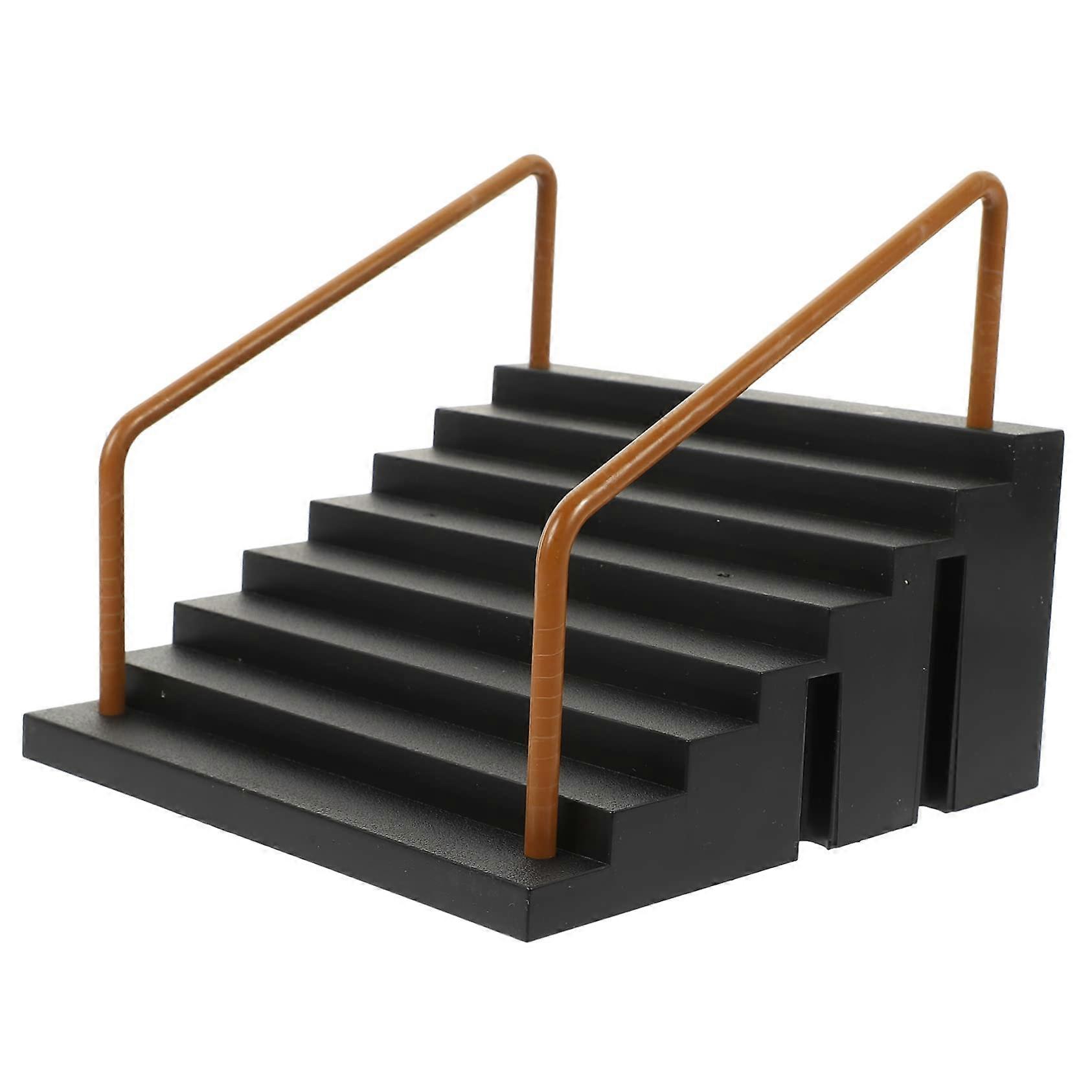 Finger Skateboard Park Set with Modular Ramps and Rails for Creative Trick Practice