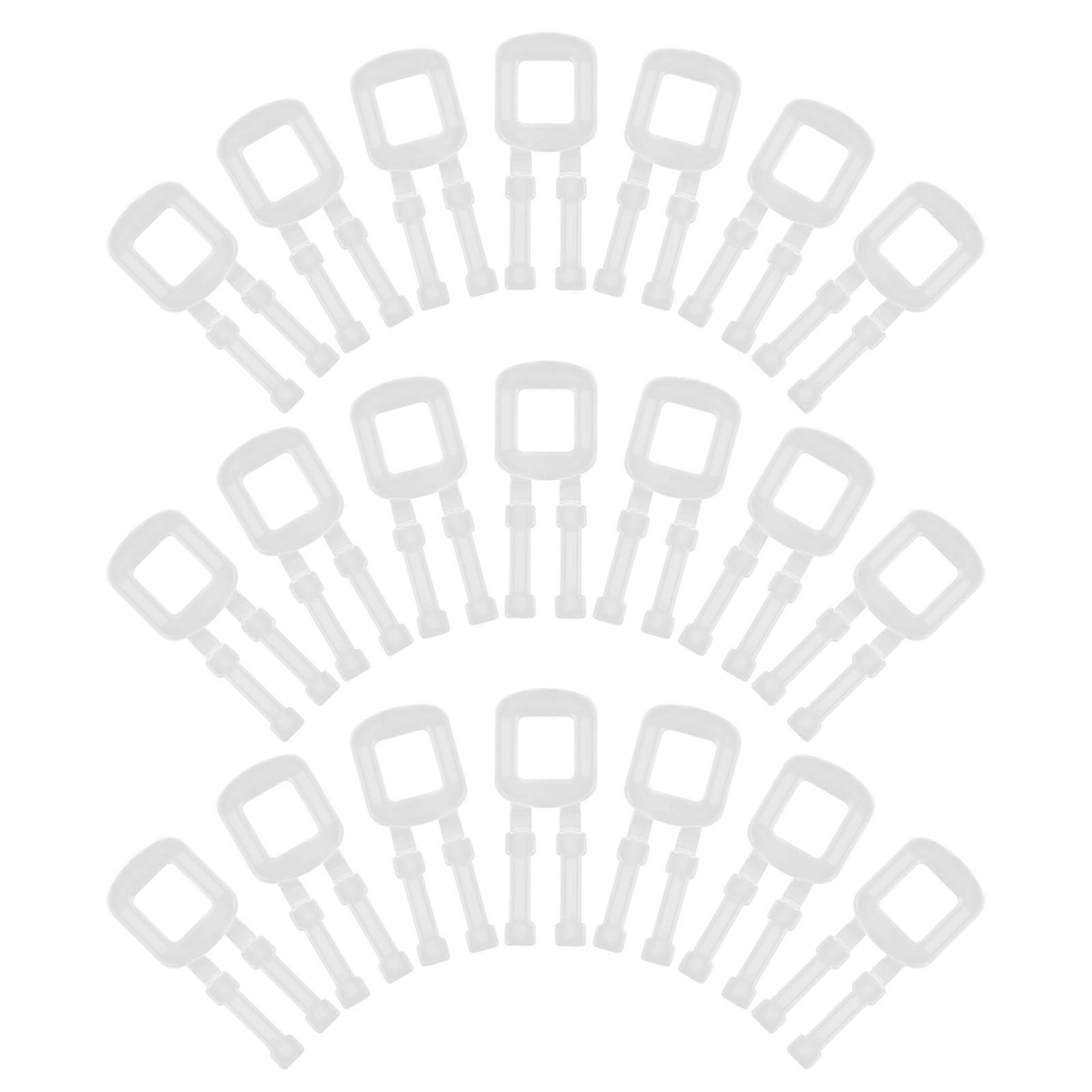 Corrugated Box Handles Replacement for Moving Boxes 300Pcs Transparent PP