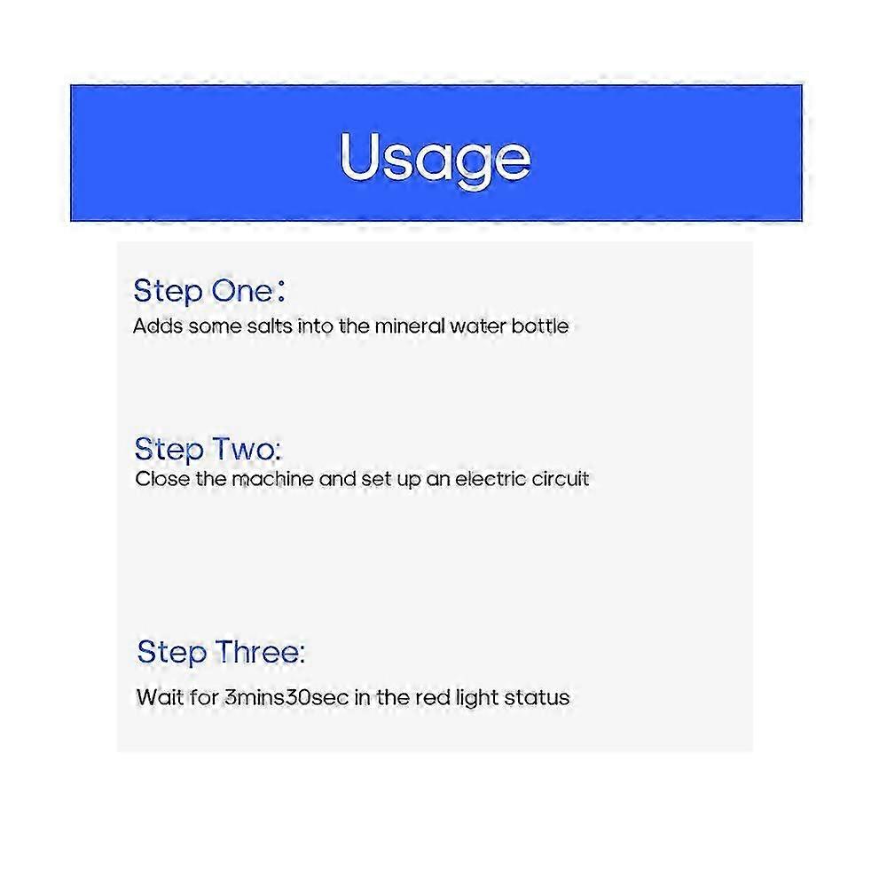 Cleaning Liquid Generator Home Use Mini Cleaning Water Maker Cleaner Making Machine