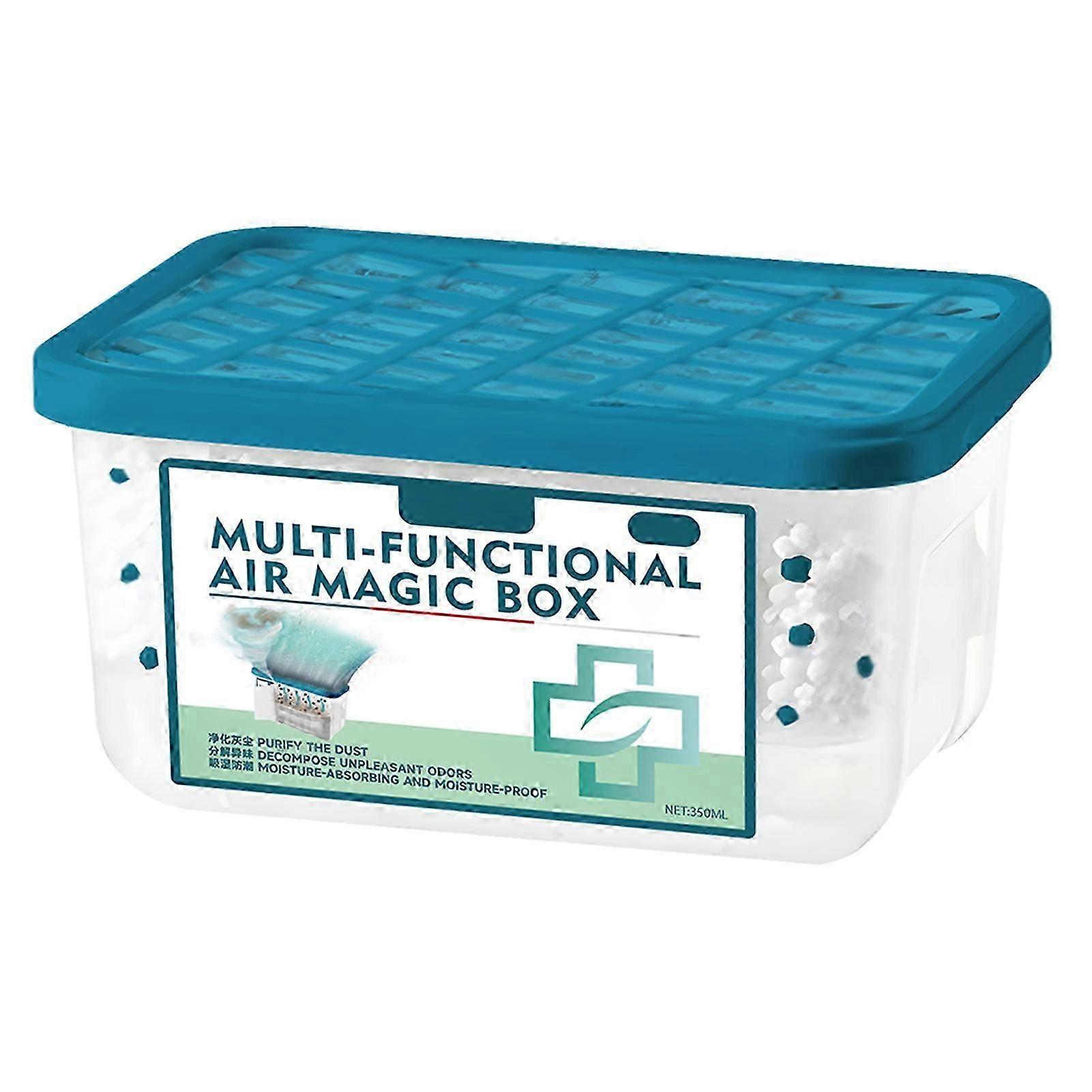Multi Functional Airs Magics Box Eliminates moisture, odors & dust effectively. Musty basement solution