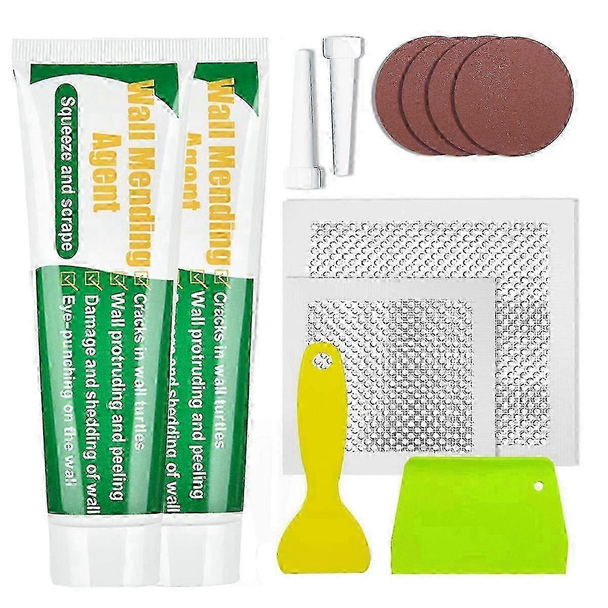 Wall Repair Kit for Drywall, Plaster & Ceiling - Safe Mending Solution
