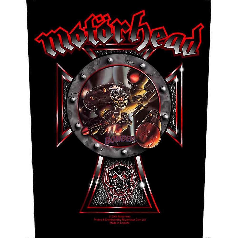 Motörhead Bomber Band Logo Tillbaka Patch