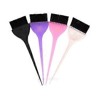 Haarverfborstel in diverse kleuren voor styling en het aanbrengen van een keratinebehandeling.