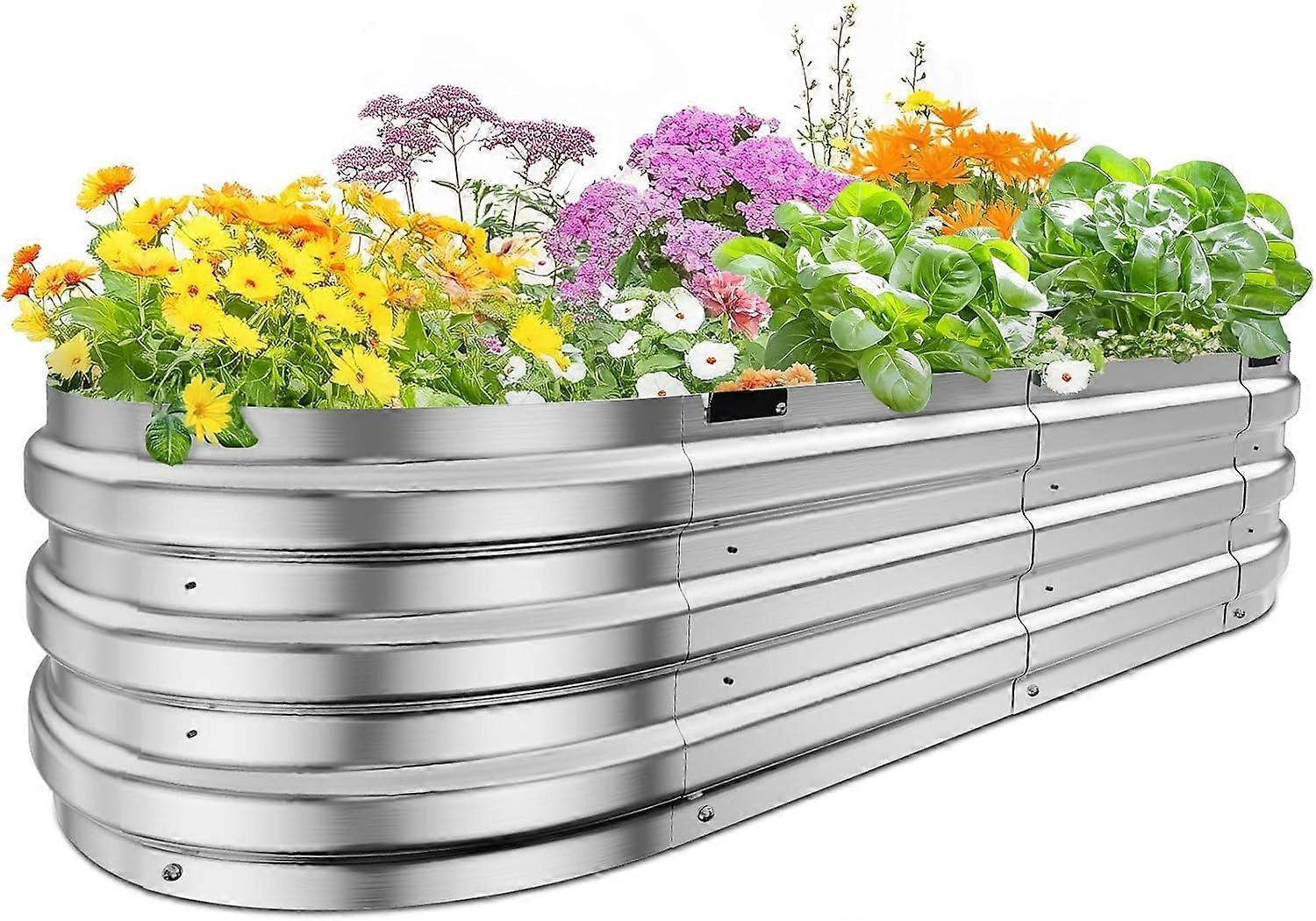 Raised Garden Bed with Legs Elevated Planter for Vegetables and Herbs Quick Assembly
