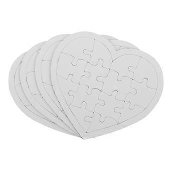 Drawing Puzzle Blanks DIY Blank Puzzle Pieces for Kids 4 Sheets