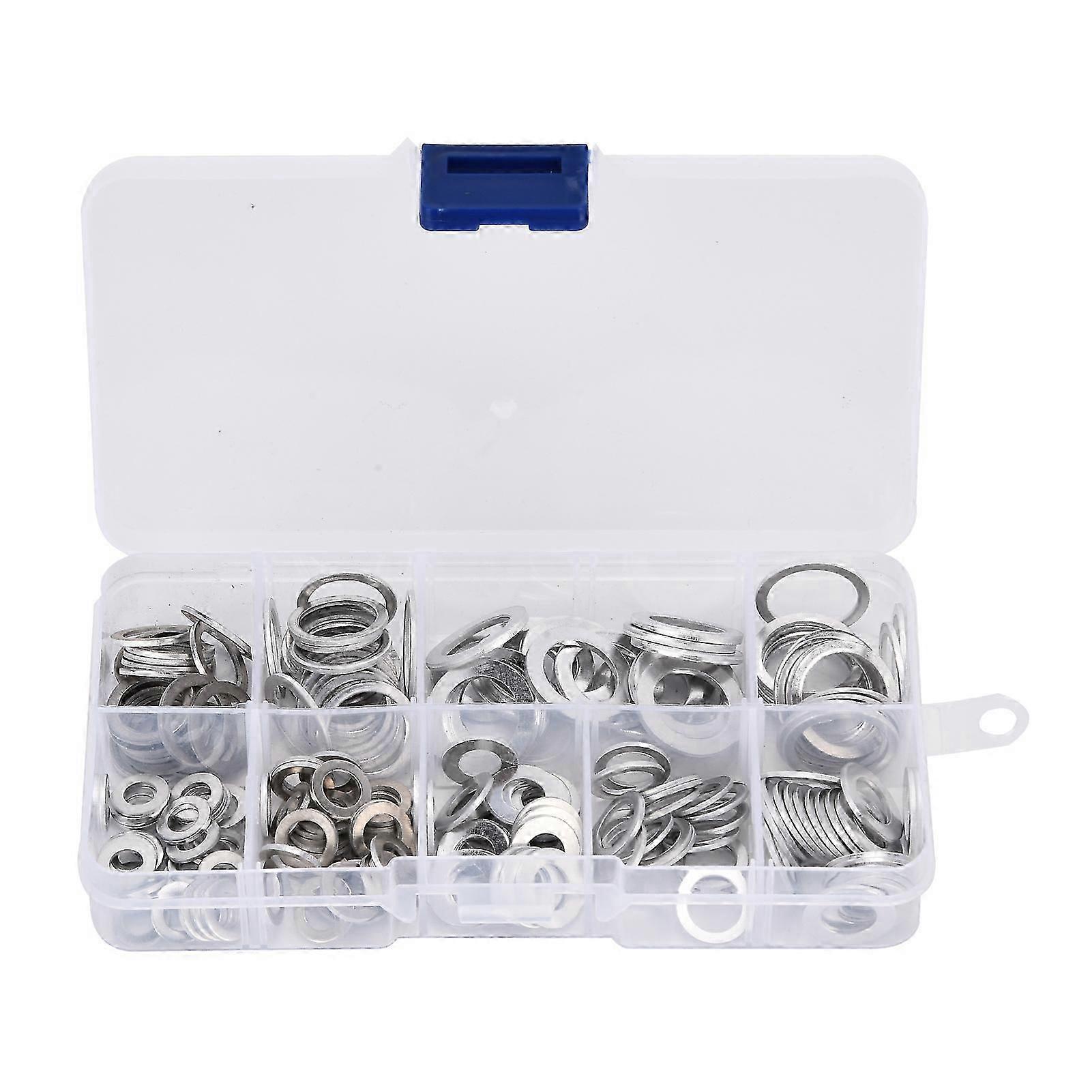 200-Pack High Temp Aluminum Flat Washers