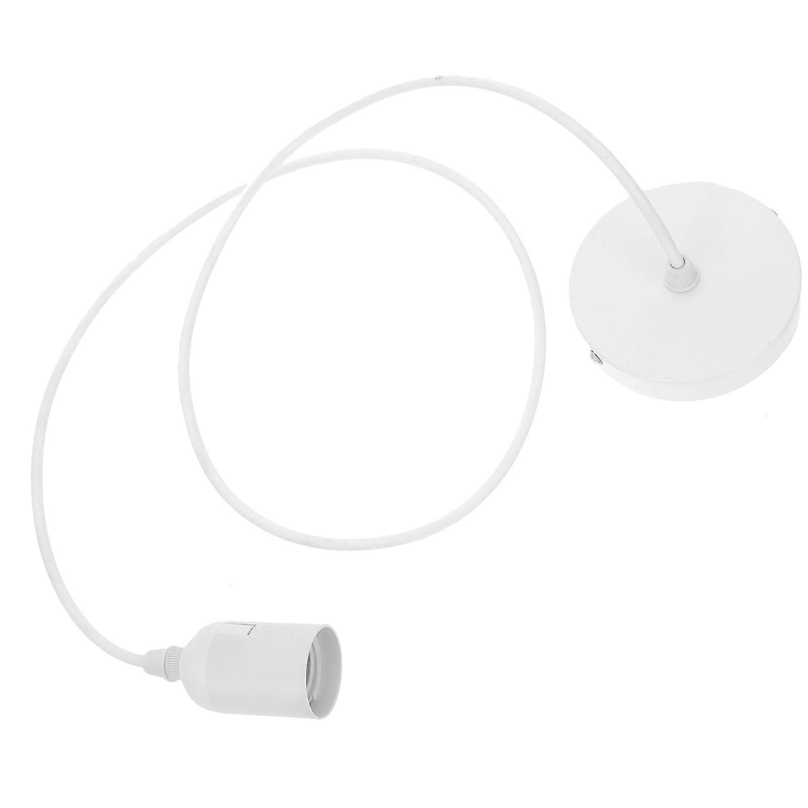 White Ceiling Light Fitting Lamp Fitting Replacement for Home 2Pcs