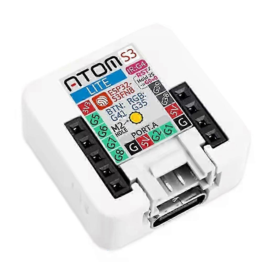 ATOMS3 Lite ESP32S3 Development Kit IoT, AI Integration, Wireless Programming compatible with Learning and Prot