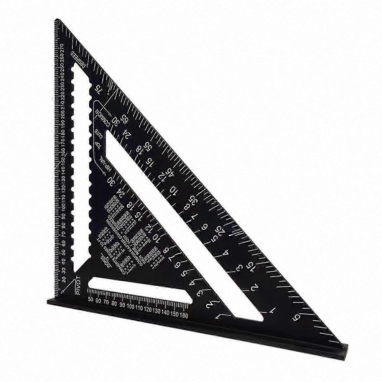 Durable Precision Triangles Ruler for Woodworking and Carpentry Projects