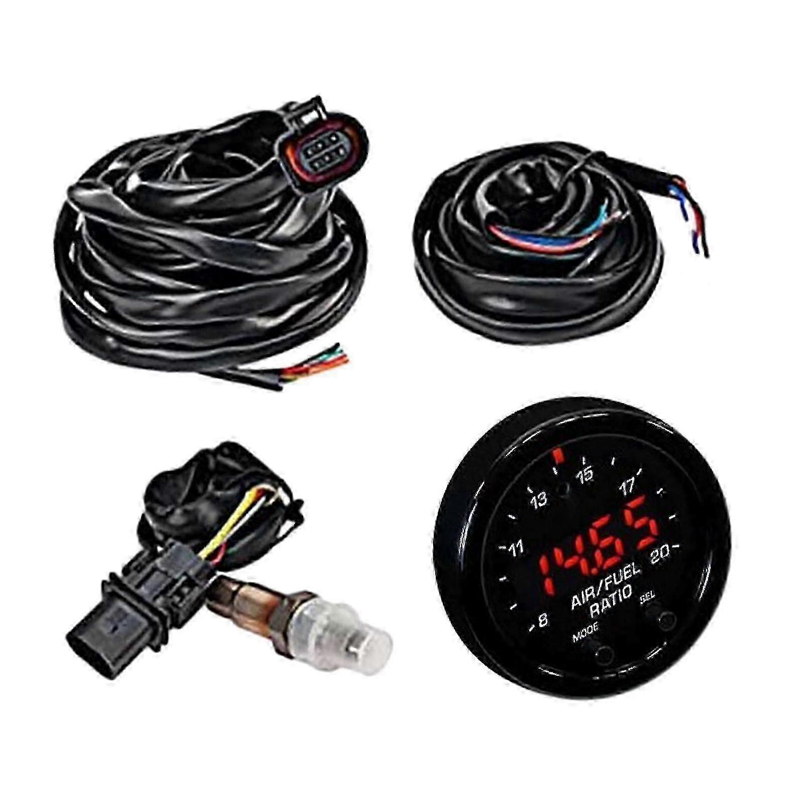 AEM 30-0300 X-Series Wideband O2 Gauge, 52mm AFR Air/Fuel Ratio Meter