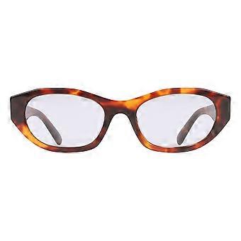 Miu Miu MUA03S 21C40O Full Rim Mahogany Red Brown Tortoise Women Oval Sunglasses UV2 Original