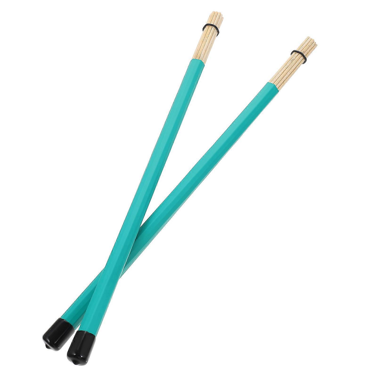 Percussion Bamboo Drumsticks Solid Drum Sticks for Instrument 1Pair