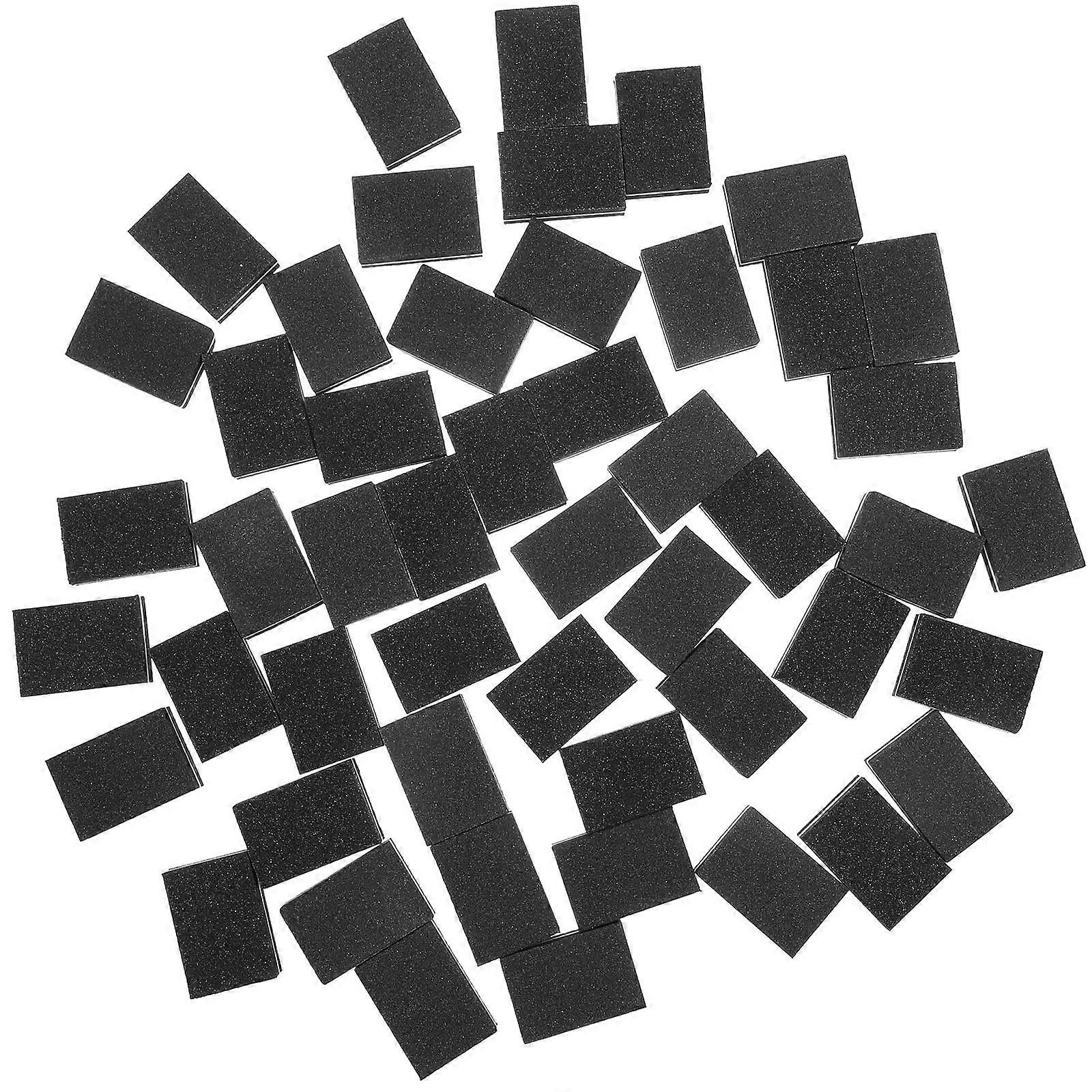 Double Side Black Nail Buffer Block File for Nail Use 50Pcs