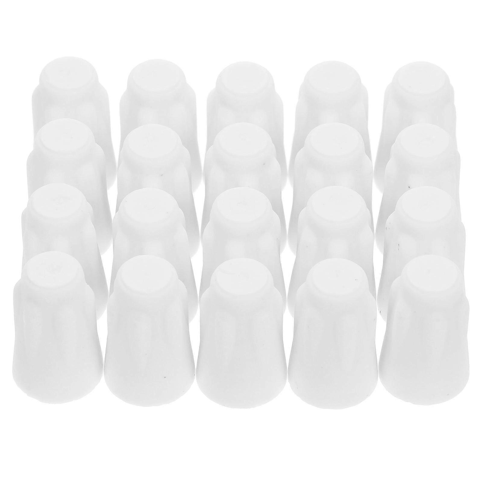 Ceramic Wire Connector Wire Caps for Maintenance Electrical Use 20Pcs