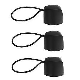 Kit com 3 peças de substituição para cabo de guarda-chuva: Capa protetora universal com alça de pulso para guarda-chuvas dobráveis e de viagem.