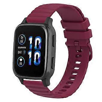 Silicone Watch Band For Garmin Forerunner Sq2 Music
