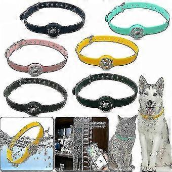 For Apple Airtag Pet Dog Cat Protective Case Gps Tracking Collar Loop Holder