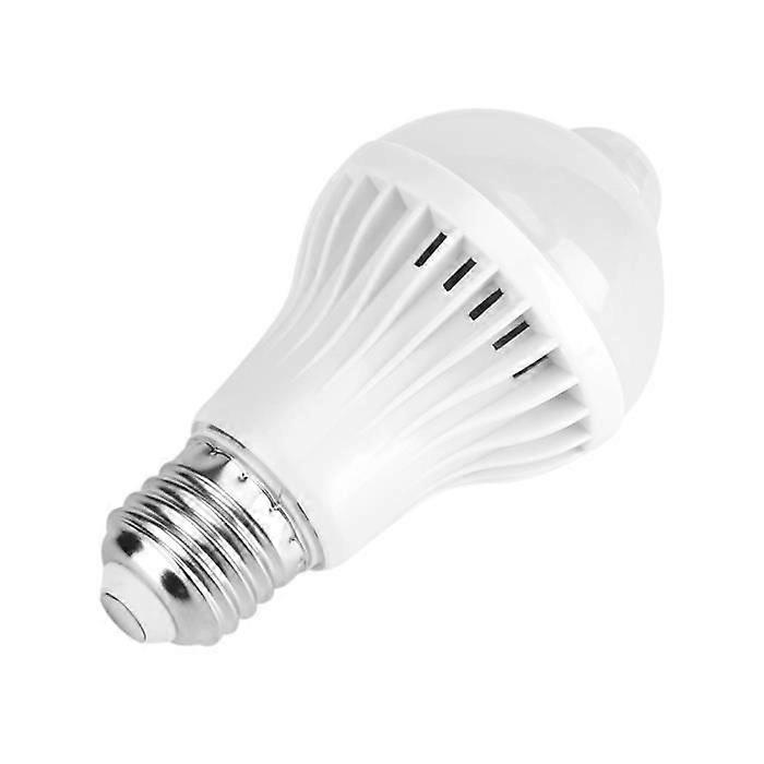 E27 LED Bulb with PIR Motion Sensor - Duokon - 5W - White