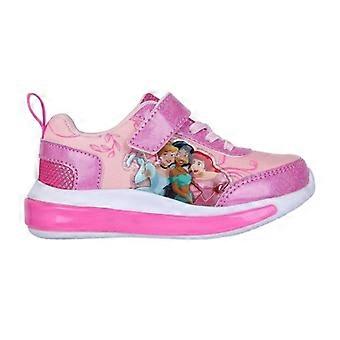 Tênis infantis Disney Princess com luzes