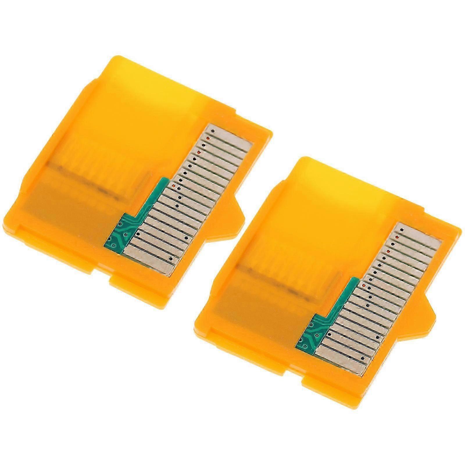 Yellow to Insert Adapter Memory Card Adapter for 2Pcs Pack 26-27