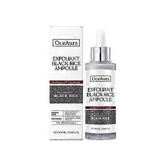 OceAura Black Rice Brightening And Exfoliating Liquid, Face Cleanser Exfoliating Ampere Facial Essence To Soften Skin