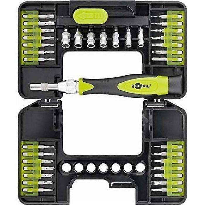 goobay 37 Piece Precision Screwdriver Set for Precision Work - 74003