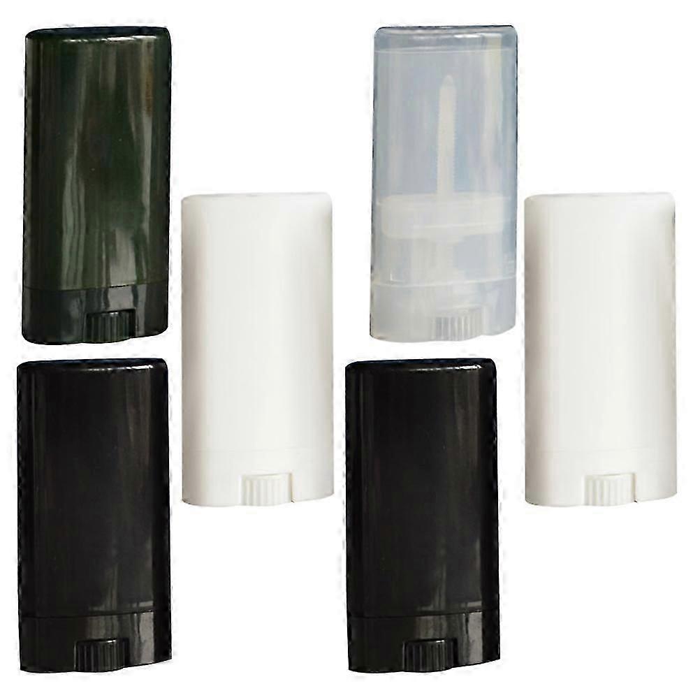 Empty Lip Balm Tubes, 18Pcs Assorted Color Portable Storage Containers for DIY Lip Products