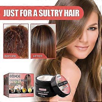 Revitalize & Strengthen Hair with Coconut & Shea Butter Hair Mask - Deep Moisturizing, Frizz Control, Lightweight & Salon-Quality Repair for Dry, Dama