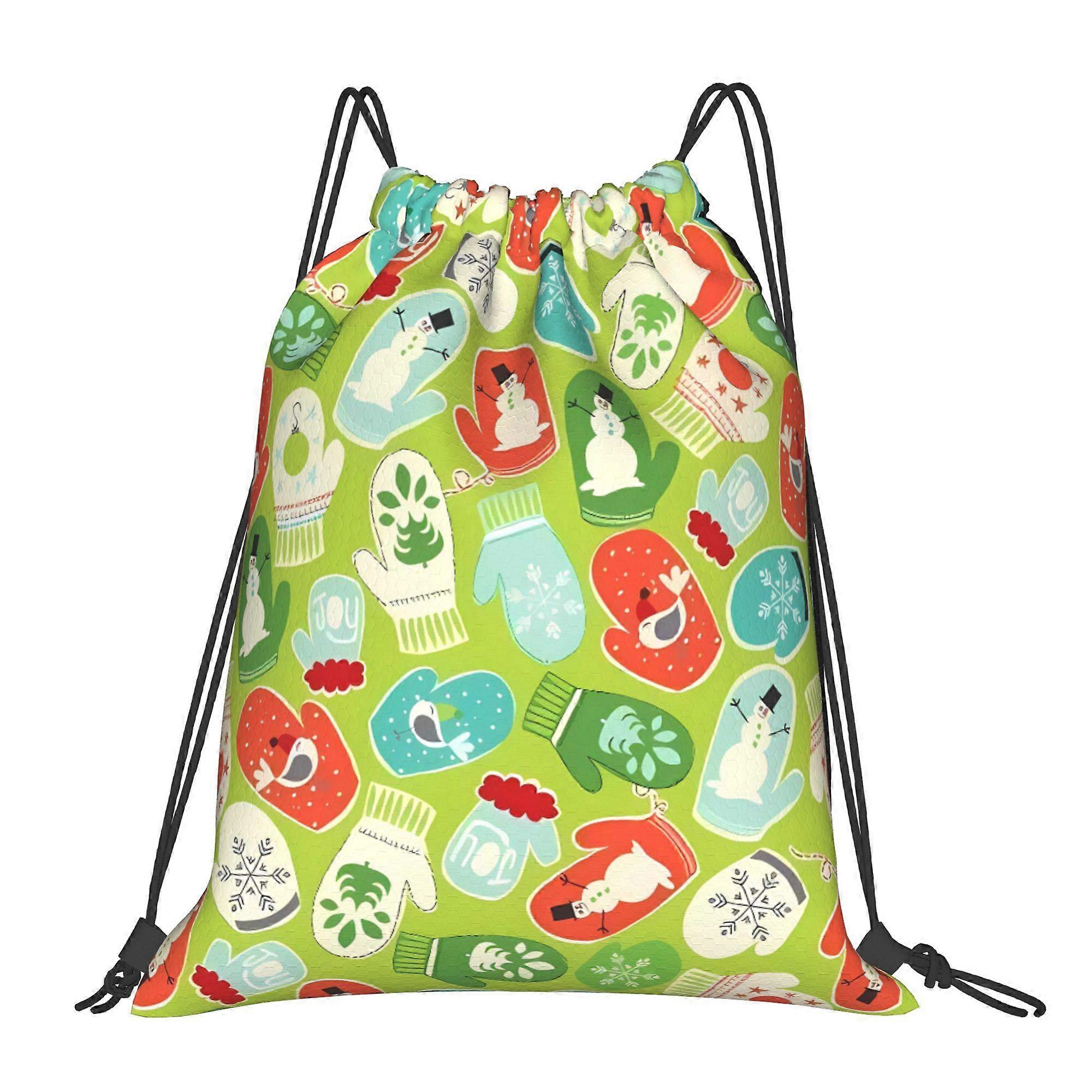 Christmas Drawstring Bags-Dwazs
