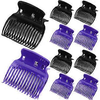12 stk Hot Roller Clips Hair Curler Claw Clips Women Hair Section Styling Verktøy for frisørsalong