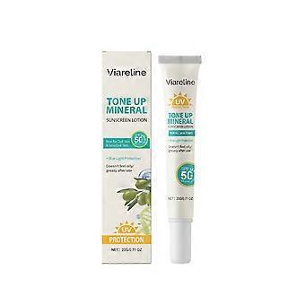 Brightening Protective Sunscreen Essence with Niacinamide & Titanium Dioxide, Lightweight Moisturizing Face & Body Gel SPF (Broad Spectrum)
