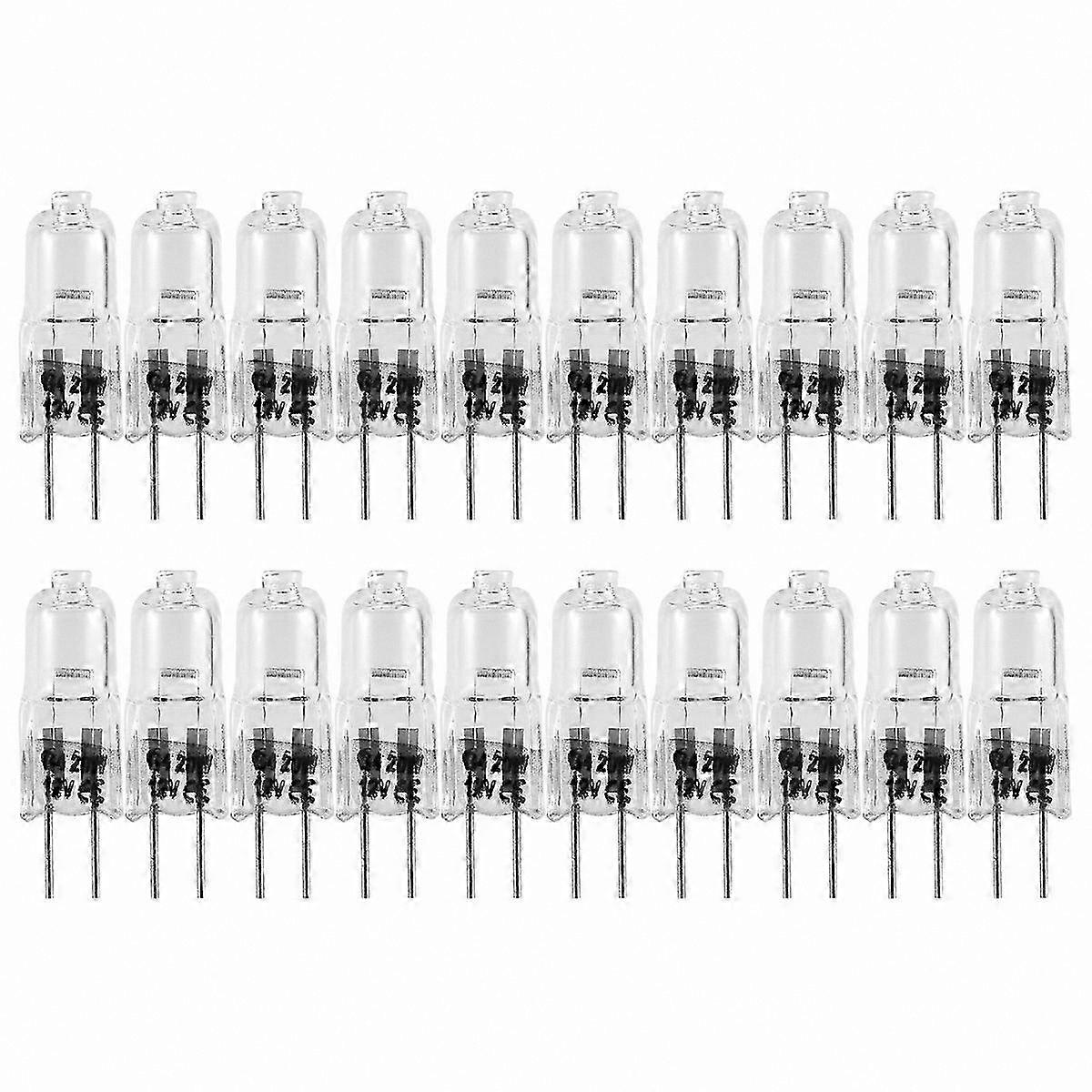 G4 Halogen Light Bulbs, 20W 12V, 20 Pack