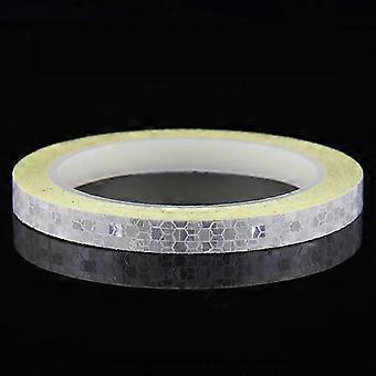 Reflekterende klistermærker 2 cm x 8 m aftagelig fluorescerende tape til MTB cykelsikkerhedscyklingstilbehør